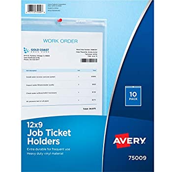 【中古】【インポート品・未当て嵌める】Job Ticket Holders%ｶﾝﾏ% Heavy Gauge Vinyl%ｶﾝﾏ% 9 x 12%ｶﾝﾏ% 10/Pack (並行輸入品)