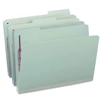 【中古】【輸入品・未使用】One Inch Expansion Fastener Folder%ｶﾝﾏ% 1/3 Top Tab%ｶﾝﾏ% Legal%ｶﾝﾏ% Gray Green%ｶﾝﾏ% 25/Box (並行輸入品)