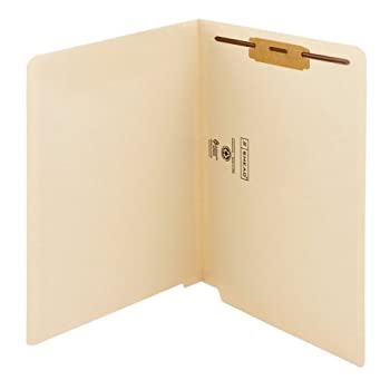 【中古】【輸入品・未使用】Heavyweight Folders%カンマ% One Fastener%カンマ% End Tab%カンマ% 11 Point%カンマ% Letter%カンマ% Manila%カンマ% 50/Box (並行輸入品)