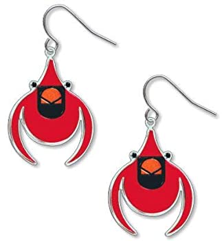 【中古】【輸入品・未使用】Charley Harper フライングカーディナルイヤリング