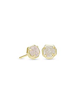 【中古】【輸入品・未使用】Kendra Scott ノラ スタッドピアス One Size シルバー