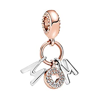 【中古】【輸入品・未使用】PANDORA 788828C01 レディース 金メッキ シルバー その他の形 キュービックジルコニア チャーム