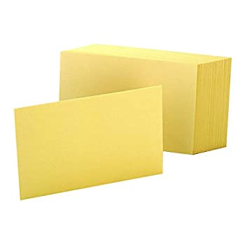 【中古】【輸入品・未使用】Unruled Index Cards%ｶﾝﾏ% 4 x 6%ｶﾝﾏ% Canary%ｶﾝﾏ% 100/Pack (並行輸入品)