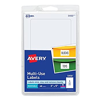 【中古】【輸入品・未使用】Print or Write Removable Multi-Use Labels%ｶﾝﾏ% 3 x 5%ｶﾝﾏ% White%ｶﾝﾏ% 40/Pack (並行輸入品)