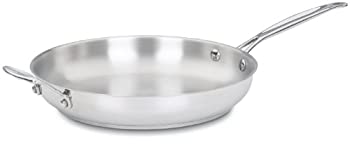 【中古】【輸入品・未使用】Cuisinart 722-30H Chef's Classic Stainless 12-Inch Open Skillet with Helper Handle by Cuisinart [並行輸入品]｜ムジカ＆フェリーチェ店