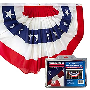 【中古】【輸入品・未使用】Valley ForgePFF-STFan Flag Bunting-PLEATED FULL FAN FLAG (並行輸入品)