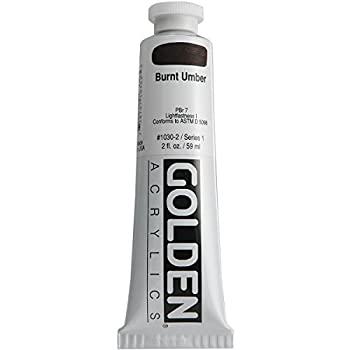 【中古】【輸入品・未使用】Golden Heavy Body Acrylic 2oz-Burnt Umber (並行輸入品)