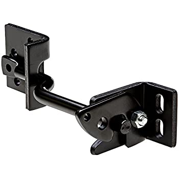 【中古】【輸入品・未使用】National Mfg.N101394Adjust-O-Matic Heavy-Duty Gate Latch-8%ﾀﾞﾌﾞﾙｸｫｰﾃ% BLK GATE LATCH (並行輸入品)