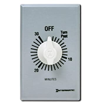 【中古】【輸入品・未使用】Intermatic FF30MC 30-Minute Spring Loaded Wall Timer%ｶﾝﾏ% Brushed Metal by Intermatic [並行輸入品]｜ムジカ＆フェリーチェ店