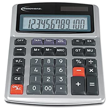 【中古】【輸入品・未使用】15971 Large Digit Commercial Calculator%カンマ% 12-Digit LCD%カンマ% Dual Power%カンマ% Silver (並行輸入品)
