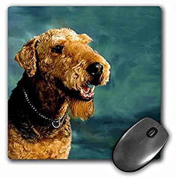 【中古】【インポート品・未当て嵌める】3Dサクラ色 犬 エアデール - エアデール テリア - 二十日鼠 パッド - 二十日鼠パッド - mp_854_1 (並行輸入)