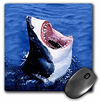 【中古】【輸入品・未使用】3Dローズ サメ ‐ ホホジロザメ - マウス パッド - マウスパッド - mp_603_1 (並行輸入)|ムジカ&フェリーチェ店