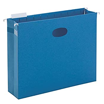 【中古】【輸入品・未使用】3%ダブルクォーテ% Capacity Closed Side Flexible Hanging File Pockets%カンマ% Letter%カンマ% Sky Blue%カンマ% 25/Box (並行輸入品)