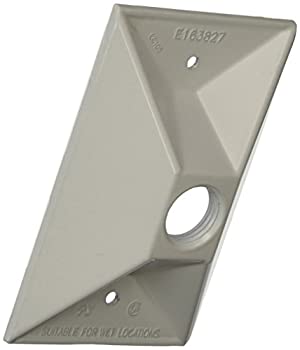 【中古】【インポート品・未当て嵌める】Hubbell5186-6Weatherproof Electrical Cover-WHT OUTDOOR REC COVER (並行輸入品)