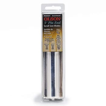 【中古】【インポート品・未当て嵌める】Olson Saw49501Pin End Scroll Saw Blade Assortment-18パソコン PIN END SCROLL ASST (並行輸入品)