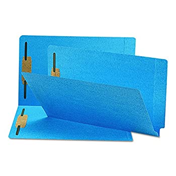 【中古】【輸入品・未使用】Two-Inch Capacity Fastener Folders%ｶﾝﾏ% Straight Tab%ｶﾝﾏ% Legal%ｶﾝﾏ% Blue%ｶﾝﾏ% 50/Box (並行輸入品)