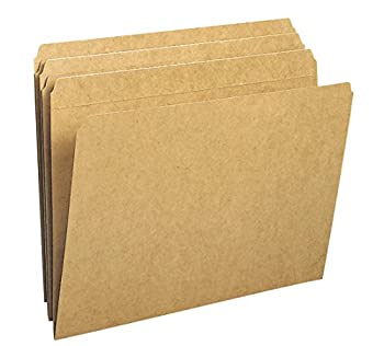 【中古】【輸入品・未使用】Kraft File Folders%ｶﾝﾏ% Straight Cut%ｶﾝﾏ% Reinforced Top Tab%ｶﾝﾏ% Letter%ｶﾝﾏ% Kraft%ｶﾝﾏ% 100/Box (並行輸入品)