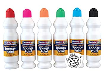【中古】【輸入品・未使用】Sponge Paint Set%ｶﾝﾏ% 6 Assorted Colors%ｶﾝﾏ% 2.2 oz%ｶﾝﾏ% 6/Set (並行輸入品)
