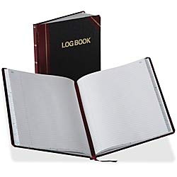 【中古】【輸入品・未使用】Log Book%ｶﾝﾏ% Record Rule%ｶﾝﾏ% Black/Red Cover%ｶﾝﾏ% 150 Pages%ｶﾝﾏ% 10 3/8 x 8 1/8 (並行輸入品)