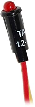 【中古】【輸入品・未使用】Indicator Light%ｶﾝﾏ% Red LED%ｶﾝﾏ% 12/24VDC [並行輸入品]