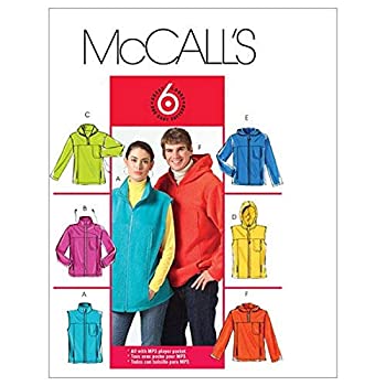 【中古】【輸入品・未使用】McCalls Misses Mens Stand Up Collar or Hooded Vest & Jacket-XN (XLG-XXL-XXXL)|ムジカ&フェリーチェ店