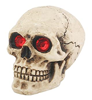 【中古】【インポート品・未当て嵌める】Skull Shift Knob W/Red Eyes - Collectible Figurine Statue Sculpture by Summit [並行輸入品]