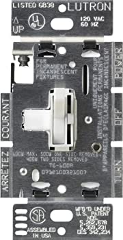 【中古】【輸入品・未使用】Lutron AY-600P-WH Ariadni 600-watt Single-Pole Dimmer%ｶﾝﾏ% White by Lutron｜ムジカ＆フェリーチェ店