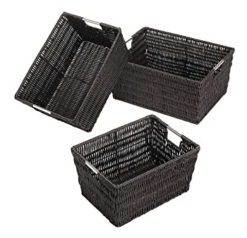 【中古】【輸入品・未使用】Rattique Baskets Set Of 3 Espr [並行輸入品]｜ムジカ＆フェリーチェ店