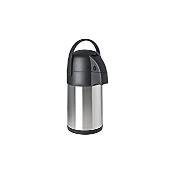 【中古】【輸入品・未使用】(2.6l) - Focus Foodservice 908825LV Stainless Steel Vacuum Insulated Lever Airpot%ｶﾝﾏ% 2.6l