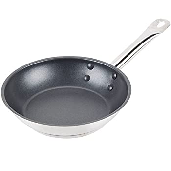【中古】【インポート品・未当て嵌める】Royal Industries (ROY SS RFP 8 S) - 8 Induction-Ready Stainless Steel Non-Stick Frying Pan by Royal Industries キッチン用品・食器・調理器具-鍋・フライパン