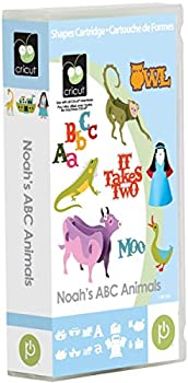 【中古】【輸入品・未使用】Cricut Shape & Font Cartridge-Noah's ABC Animals (並行輸入品)
