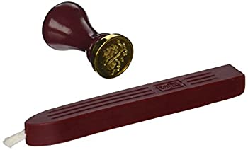 【中古】【輸入品・未使用】Classic Initial Seal Set W/Red Wax-B (並行輸入品)