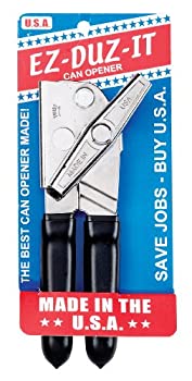 【中古】【インポート品・未当て嵌める】EZ-DUZ-IT 3028 Deluxe Can Opener with Grips%ｶﾝﾏ% Black by EZ-DUZ-IT