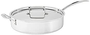 【中古】【輸入品・未使用】Cuisinart MultiClad Pro ステンレス 5-1/2クォート ソテーとヘルパーとカバー付き