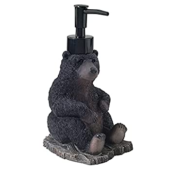 【中古】【輸入品・未使用】Avanti Linens Black Bear Lodge Lotion Pump%ｶﾝﾏ% Multi by Avanti Linens [並行輸入品]