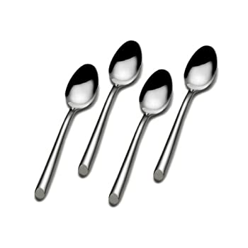 【中古】【輸入品・未使用】Towle Living Wave Stainless Steel Demi Spoon%ｶﾝﾏ% Set of 4 by Towle Living