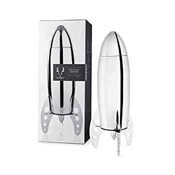 【中古】【輸入品・未使用】IrvingTM Rocket Stainless Steel Cocktail Shaker by Viski by Viski