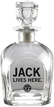 【中古】【輸入品・未使用】Jack Daniel Licensed Barware Jack Lives Here Decanter by Jack Daniel Licensed Barware