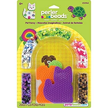 【中古】【インポート品・未当て嵌める】Perler Fun Fusion Fuse Bead Activity Kit-Pet Fancy (並行輸入品)