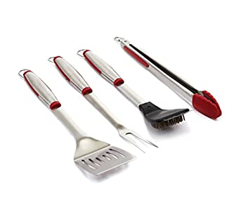 【中古】【インポート品・未当て嵌める】Onward Manufacturing40070GrillPro 4-Piece Barbeque Tool Set-4マイコン SS TOOL SET (並行輸入品)