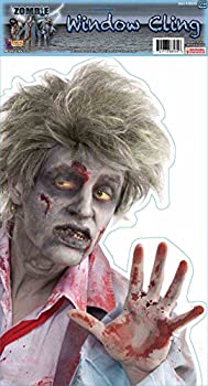 【中古】【インポート品・未当て嵌める】Forum Novelties Photo-Realistic Zombie Window Cling%ｶﾝﾏ% Multicolor by Forum [並行輸入品]
