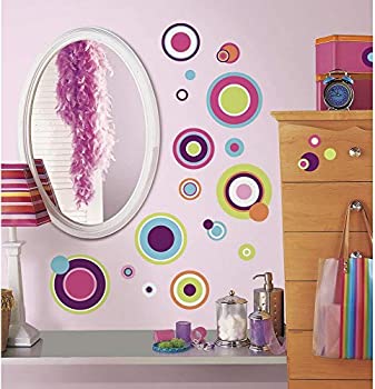 【中古】【インポート品・未当て嵌める】[ルームメイト]RoomMates Crazy Dots Peel and Stick Wall Decals RMK2245SCS [並行輸入品]