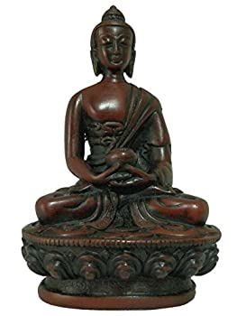 【中古】【輸入品・未使用】（並行輸入品） アジアン雑貨 ネパール仏像 無重光如来像 BTS-42