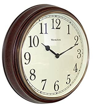 【中古】【輸入品・未使用】15IN RND WOODGRAIN CLCK [並行輸入品]｜ムジカ＆フェリーチェ店