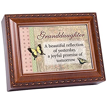 【中古】【輸入品・未使用】Cottage Garden Granddaughter Woodgrain Music Box / Jewelry Box Plays Light Up My Life by Cottage Garden [並行輸入品]｜ムジカ＆フェリーチェ店