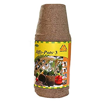 【中古】【輸入品・未使用】Jiffy JP310 3インチ Jiffy Pots 10個｜ムジカ＆フェリーチェ店