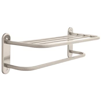 【中古】【輸入品・未使用】Franklin Brass 2780SNA1 24-Inch Stainless Steel Towel Shelf with Align Lock [並行輸入品]