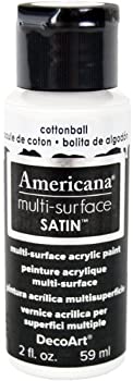 【中古】【輸入品・未使用】Americana Multi-Surface Satin Acrylic 2oz-Cotton Ball (並行輸入品)|ムジカ&フェリーチェ店