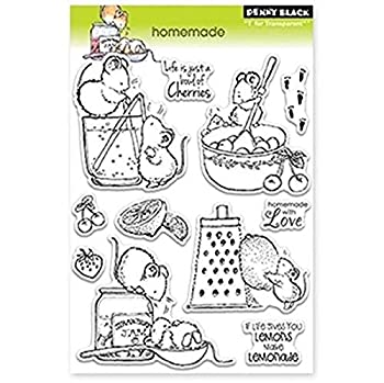 【中古】【インポート品・未当て嵌める】Penny Black Clear Stamps 5.25%ﾀﾞﾌﾞﾙｸｫｰﾃ%X7%ﾀﾞﾌﾞﾙｸｫｰﾃ% Sheet -Homemade (並行輸入品)