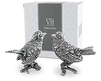 【中古】【輸入品・未使用】Vagabond家ピューターSalt and Pepper???Song Bird